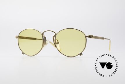 Jean Paul Gaultier 55-1171 Extraordinary Vintage Frame, interesting sunglasses by Jean Paul GAULTIER, Made for Men and Women