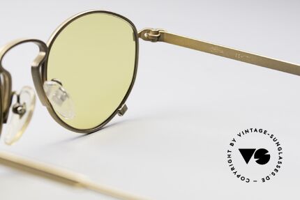 Jean Paul Gaultier 55-1171 Extraordinary Vintage Frame, the frame can be glazed with optical (sun) lenses, Made for Men and Women