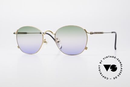 Jean Paul Gaultier 55-0171 90's Panto Sunglasses, designer sunglasses by Jean Paul Gaultier from 1998, Made for Men and Women