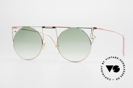 Casanova MTC 8 Artful Clef Sunglasses 90's Details