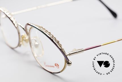 Casanova TSC1 80's Art Eyeglass-Frame, made for individualists and art lovers (fancy & unique), Made for Women