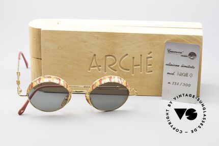 Casanova Arché 4 Limited Gold Plated Frame, unworn + orig. wood box & certificate (collector's item), Made for Men and Women Casanova Arché 4 Limited Gold Plated Frame, unworn + orig. wood box & certificate (collector's item), Made for Men and Women