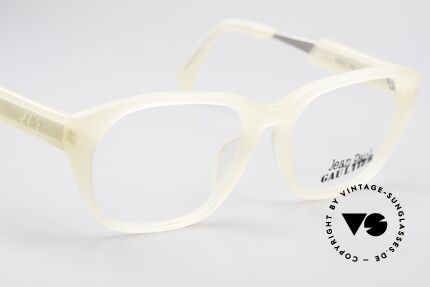 Jean Paul Gaultier 55-1071 Translucent Vintage Frame, NO RETRO specs, but a rare ORIGINAL from 1995/96, Made for Men and Women