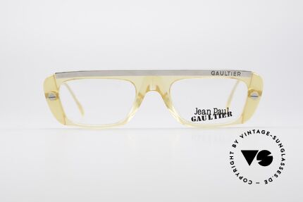 Jean Paul Gaultier 55-0771 Striking Vintage JPG Frame, sturdy frame with great combination of materials, Made for Men and Women