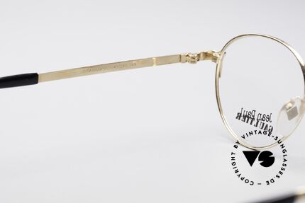 Jean Paul Gaultier 55-3183 Gold-Plated Titanium Frame, the metal frame fits lenses (optical / sun) of any kind, Made for Men and Women