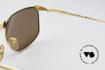 Casanova NM7 24KT Gold Plated Shades, frame can be glazed with optical lenses of any kind, Made for Men and Women