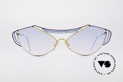 Casanova LC9 80's Art Sunglasses, great combination of colors, shape & functionality, Made for Women
