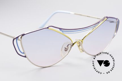 Casanova LC9 80's Art Sunglasses, NO retro specs, but an unique old designer original!, Made for Women