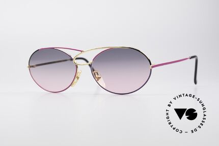 Casanova LC17 Vintage Ladies Sunglasses, glamorous CASANOVA sunglasses from around 1985, Made for Women