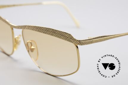 Casanova CN2 Gold Plated Ladies Shades, very light-orange lenses: rather a fashion accessory, Made for Women