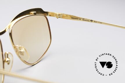 Casanova CN2 Gold Plated Ladies Shades, UNWORN (like all our valuable 80's old sunglasses), Made for Women