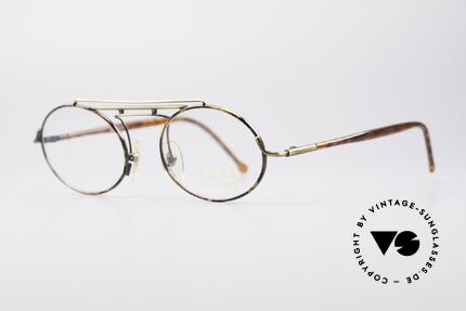 Taxi 2105 by Casanova 90's Vintage Designer Frame, brass finished frame with "tortoise" elements, UNISEX, Made for Men and Women