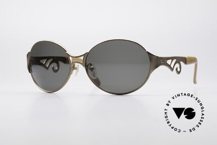 Jean Paul Gaultier 56-6108 Vintage Ladies Sunglasses, glamorous ladies sunglasses by JP Gaultier, Made for Women