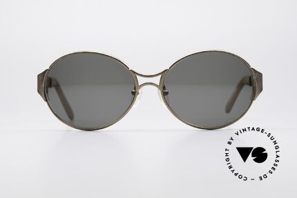 Jean Paul Gaultier 56-6108 Vintage Ladies Sunglasses, phenomenal design all around the temples, Made for Women