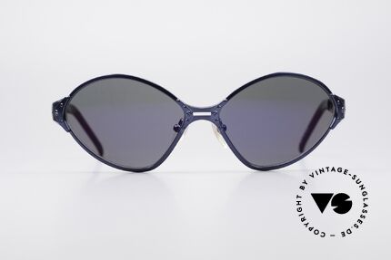 Jean Paul Gaultier 58-6111 Futuristic Sunglasses, tangible high-end craftsmanship, MADE IN JAPAN, Made for Men and Women