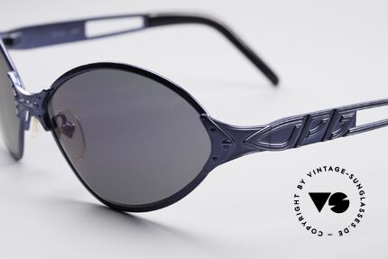 Jean Paul Gaultier 58-6111 Futuristic Sunglasses, sporty and striking; a true designer piece by J.P.G., Made for Men and Women