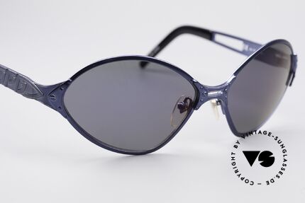 Jean Paul Gaultier 58-6111 Futuristic Sunglasses, unworn (like all our old 90's designer sunglasses), Made for Men and Women