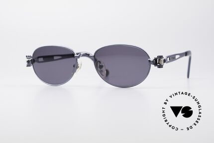 Jean Paul Gaultier 56-8102 Oval Industrial Sunglasses Details