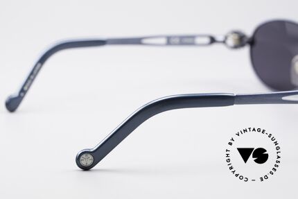 Jean Paul Gaultier 56-8102 Oval Industrial Sunglasses, Size: medium, Made for Men and Women