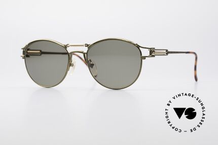 Jean Paul Gaultier 56-5107 Steampunk Panto Sunglasses, designer panto sunglasses by Jean Paul GAULTIER, Made for Men and Women