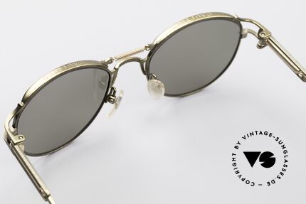 Jean Paul Gaultier 56-5107 Steampunk Panto Sunglasses, Size: medium, Made for Men and Women