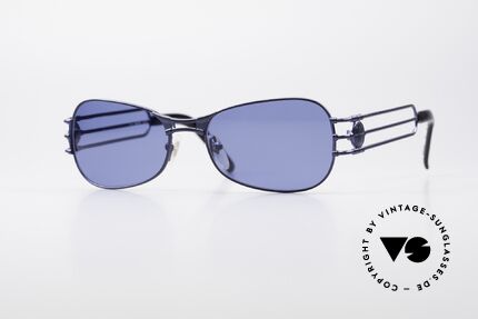 Jean Paul Gaultier 58-5107 No Retro Vintage Sunglasses, expressive vintage 90's sunglasses by GAULTIER, Made for Men and Women