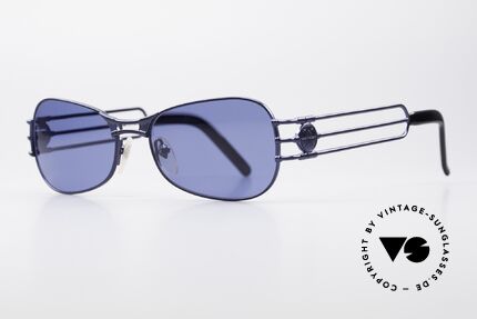 Jean Paul Gaultier 58-5107 No Retro Vintage Sunglasses, 1. class fitting properties and convincing comfort, Made for Men and Women