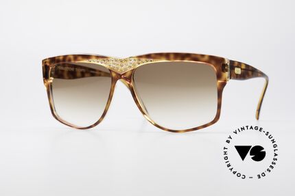 Zagato 5024 Ladies XXL 70's Sunglasses, glittering Zagato designer sunglasses from the 1970's, Made for Women