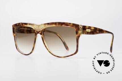 Zagato 5024 Ladies XXL 70's Sunglasses, oversized XXL-design for a striking & lofty entrance, Made for Women