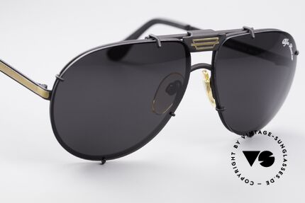 Alfa Romeo 112 80's Enthusiast Sunglasses, never worn (like all our rare 80's Alfa Romeo sunglasses), Made for Men