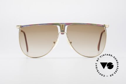 AVUS 2-100 80's Designer Sunglasses, remarkable frame construction and coloring; unique!, Made for Men and Women