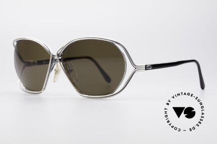 Christian Dior 2499 1980's Ladies Sunglasses, artistical wired metal frame (unique & full of verve), Made for Women