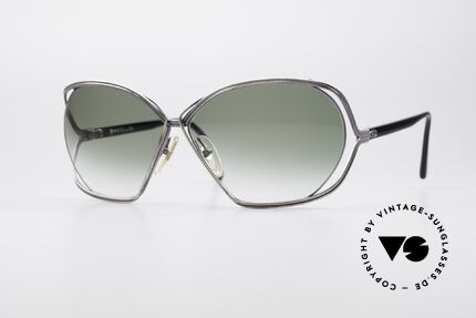Christian Dior 2499 Ladies XL 80's Sunglasses, glamorous ladies' designer sunglasses of the 1980's, Made for Women