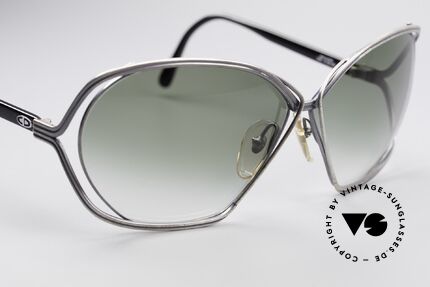 Christian Dior 2499 Ladies XL 80's Sunglasses, new old stock (like all our rare Chr. Dior sunglasses), Made for Women