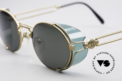 Jean Paul Gaultier 58-6105 Terminator Steampunk Shades, e.g. Sarah Connor wore Matsuda shades in Terminator 2, Made for Men and Women
