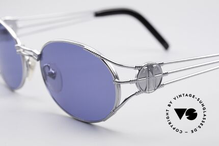 Jean Paul Gaultier 58-5106 Rare Oval Steampunk Shades, never worn (like all our "old" Gaultier sunglasses), Made for Men and Women
