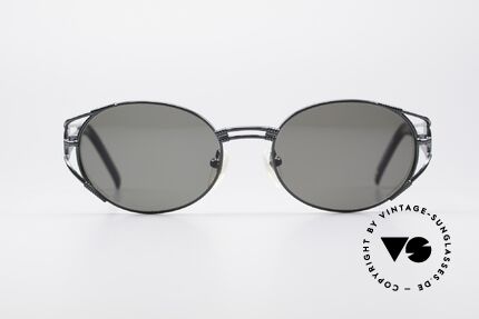 Jean Paul Gaultier 58-5106 Vintage Shades Steampunk, sunglasses from 1997 with fir green metallic finish, Made for Men and Women