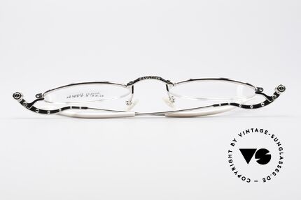 Jean Paul Gaultier 55-6105 Oval Vintage Eyeglasses, the frame is made for optical or sun lenses optionally, Made for Men and Women Jean Paul Gaultier 55-6105 Oval Vintage Eyeglasses, the frame is made for optical or sun lenses optionally, Made for Men and Women