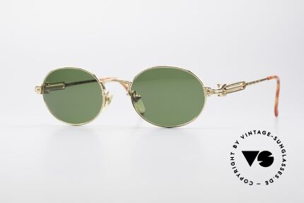 Jean Paul Gaultier 55-5104 Oval Designer Sunglasses, unique designer sunglasses by JEAN PAUL GAULTIER, Made for Men and Women