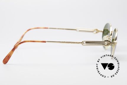 Jean Paul Gaultier 55-5104 Oval Designer Sunglasses, Size: medium, Made for Men and Women