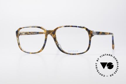 Metzler 1234 Vintage Glasses for Men, vintage men's glasses by METZLER from the 90's, Made for Men