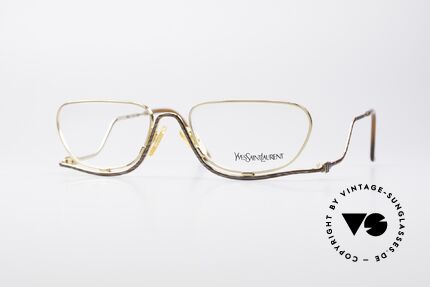 Yves Saint Laurent 4012 Y121 Extraordinary Frame, extravagant vintage reading glasses for ladies, Made for Women