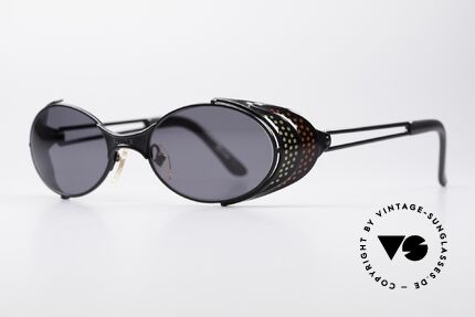 Jean Paul Gaultier 56-7109 JPG Steampunk Sunglasses, many very interesting "retro-futuristic" frame elements, Made for Men and Women