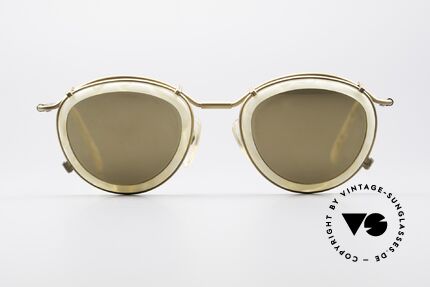 Jean Paul Gaultier 56-2271 Designer Steampunk Shades, brilliant combination of forms, colors and materials, Made for Men and Women