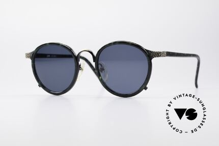 Jean Paul Gaultier 56-9273 Rare Designer Panto Shades, 1990s vintage Jean Paul Gaultier designer sunglasses, Made for Men and Women