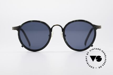 Jean Paul Gaultier 56-9273 Rare Designer Panto Shades, classic 'sunglass panto style' interpreted by Gaultier, Made for Men and Women