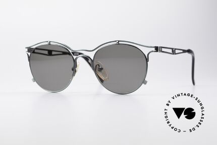 Jean Paul Gaultier 56-2174 Panto Style 90's Sunglasses, timeless Gaultier designer sunglasses from the 1990's, Made for Men and Women