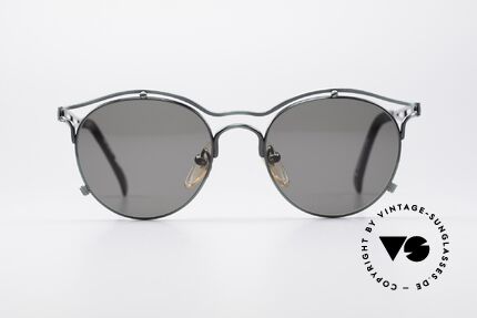 Jean Paul Gaultier 56-2174 Panto Style 90's Sunglasses, panto sunglass' design interpreted by Jean P. Gaultier, Made for Men and Women