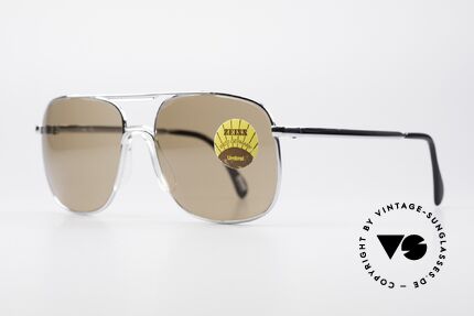 Zeiss 9211 Umbral Lenses 80's Shades, high-end mineral lenses (non-reflecting coated), Made for Men
