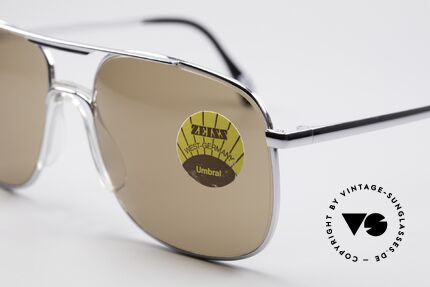 Zeiss 9211 Umbral Lenses 80's Shades, a highlight for all lovers of quality; LARGE size, Made for Men